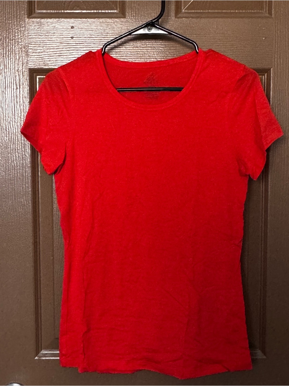 WoolX Women's Orange Crewneck Tee
